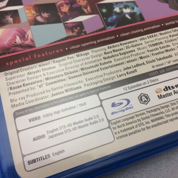 ef A Tale of Memories Season One 12 Episodes Blu-Ray 2 Discs - Picture 8 of 8